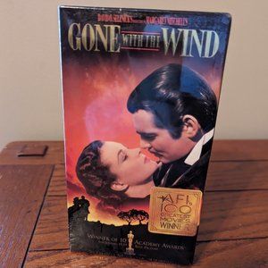 Gone With the Wind (VHS 1999 Digitally Re-Mastered) Winner of 10 Oscars SEALED